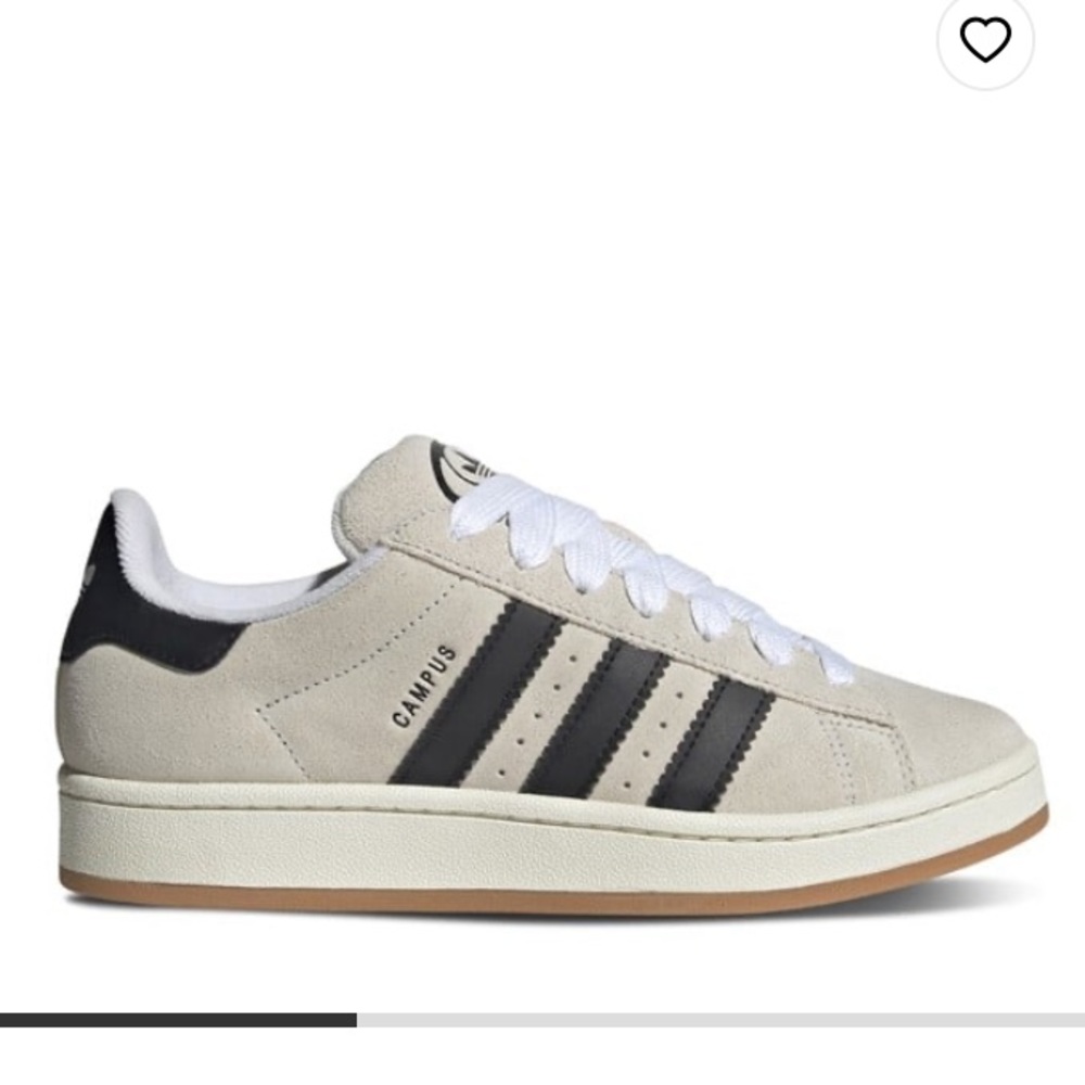 Women’s addidas campus’s in black and beige